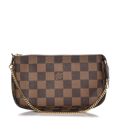 Louis Vuitton Damier Ebene Mini Pochette Accessories 1 of 7