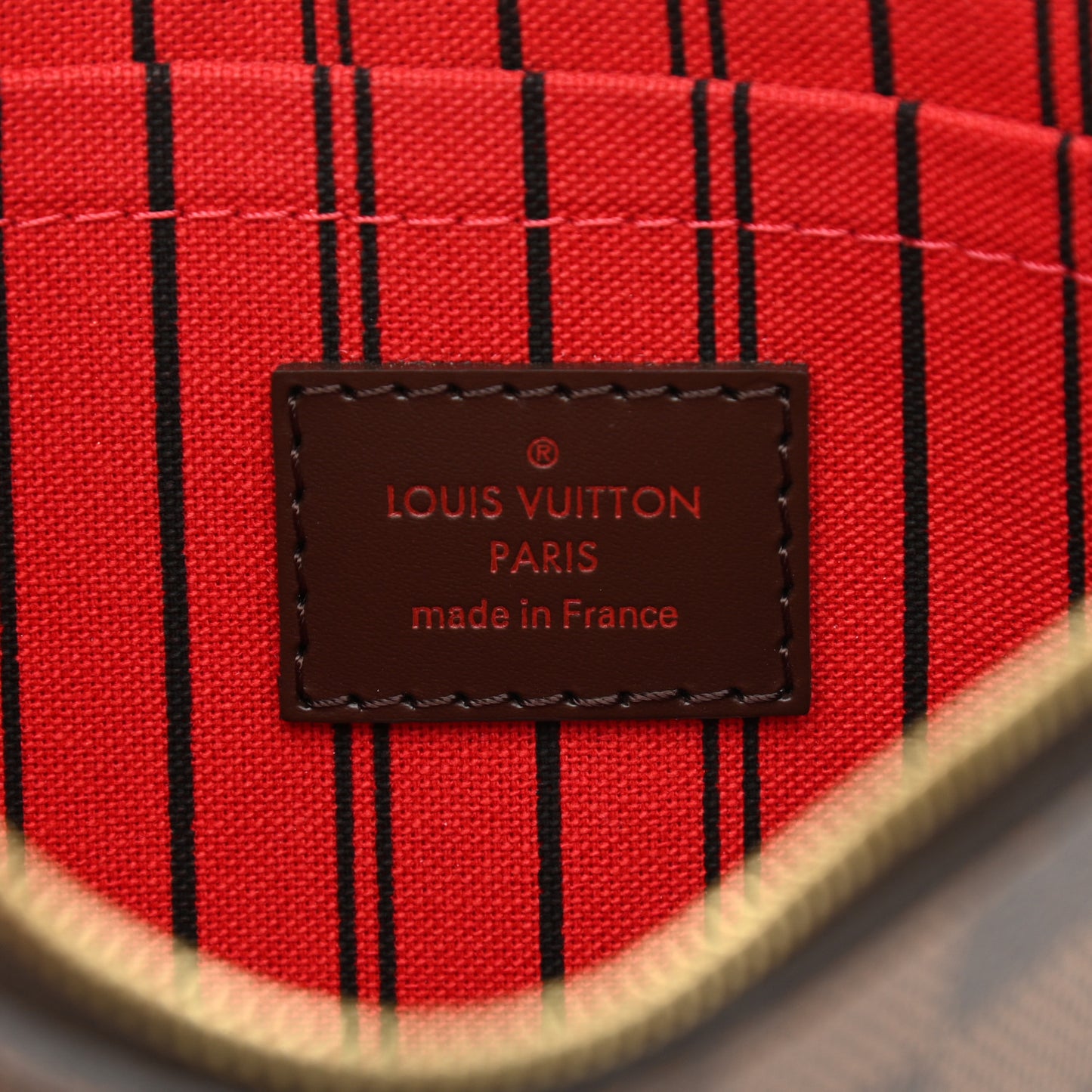 Damier Ebene Neverfull MM GM Pochette