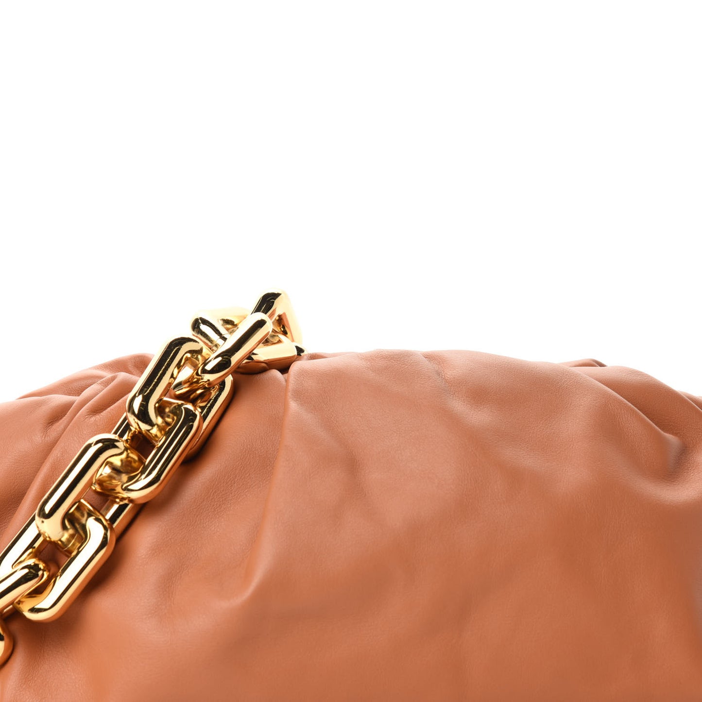 Calfskin The Pouch Chain Clay