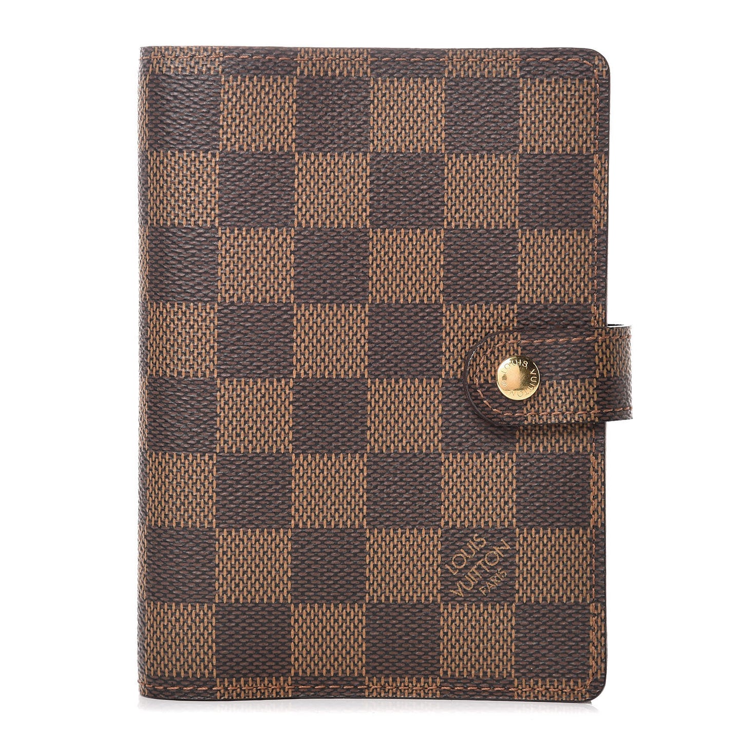 Damier Ebene Small Ring Agenda Cover