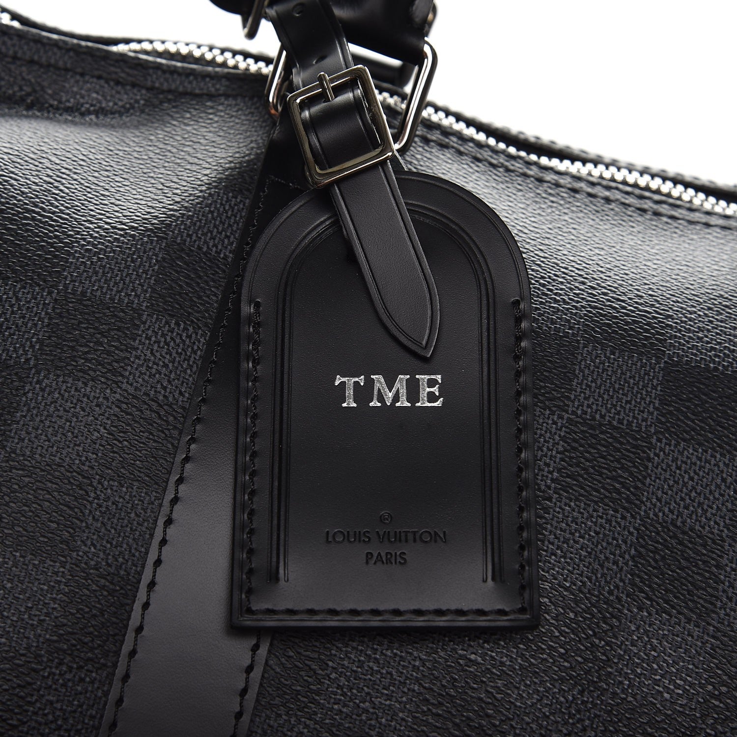 Louis Vuitton Damier Graphite Keepall Bandouliere 55 9 of 15
