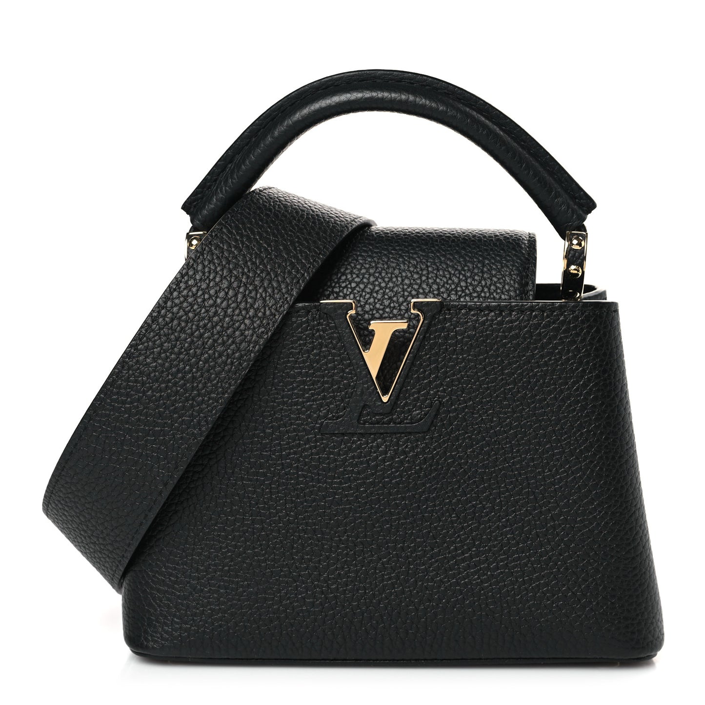 Taurillon Mini Capucines Black
