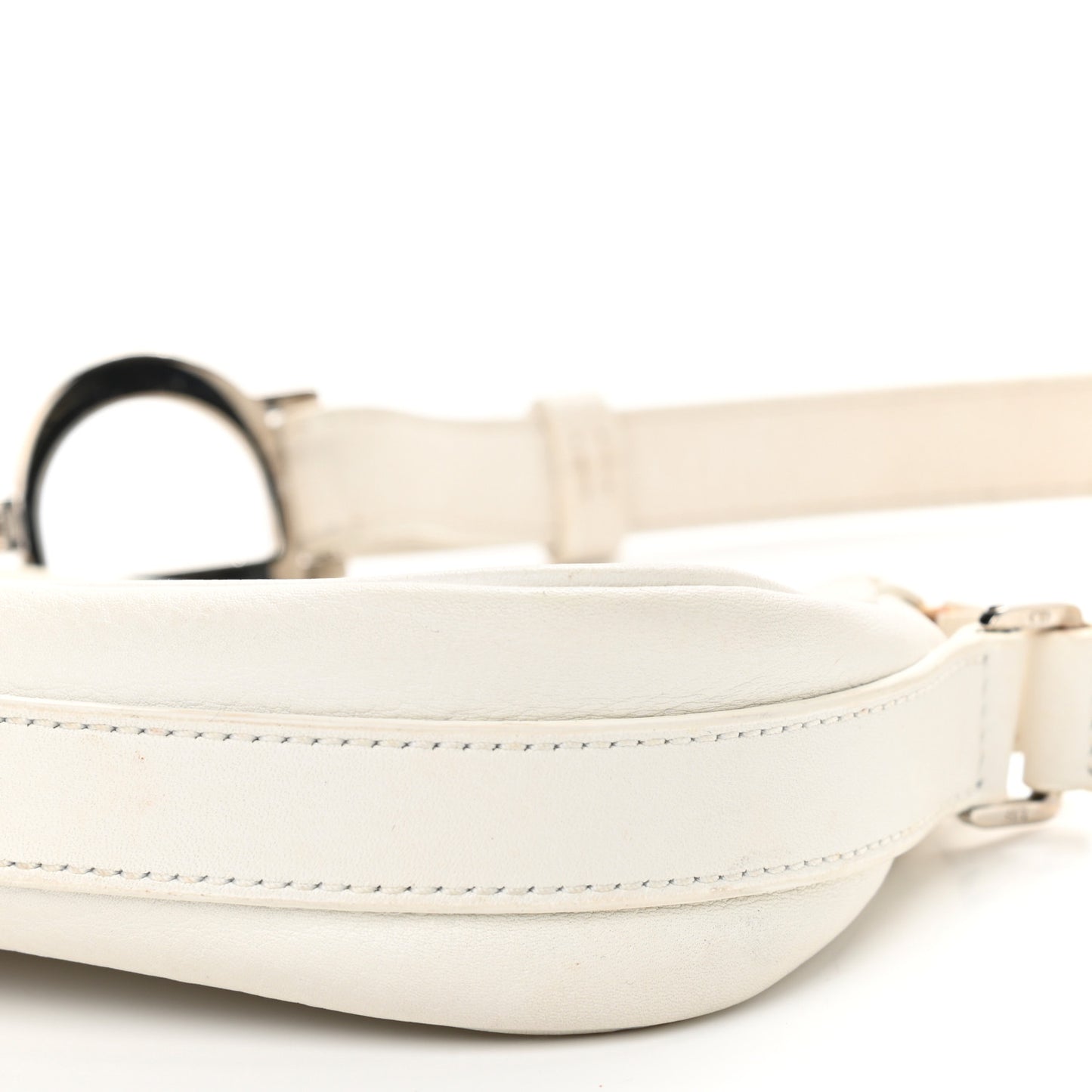 Calfskin Shoulder Bag White