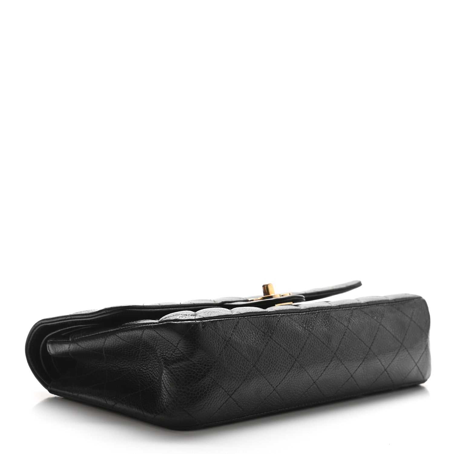 Chanel Caviar Quilted Medium Double Flap Black 4 of 17