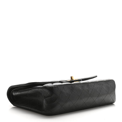Chanel Caviar Quilted Medium Double Flap Black 4 of 17
