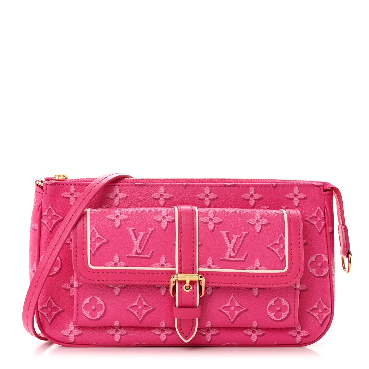 Louis Vuitton Monogram Fall For You Maxi Multi Pochette Accessories Fuchsia 1 of 11