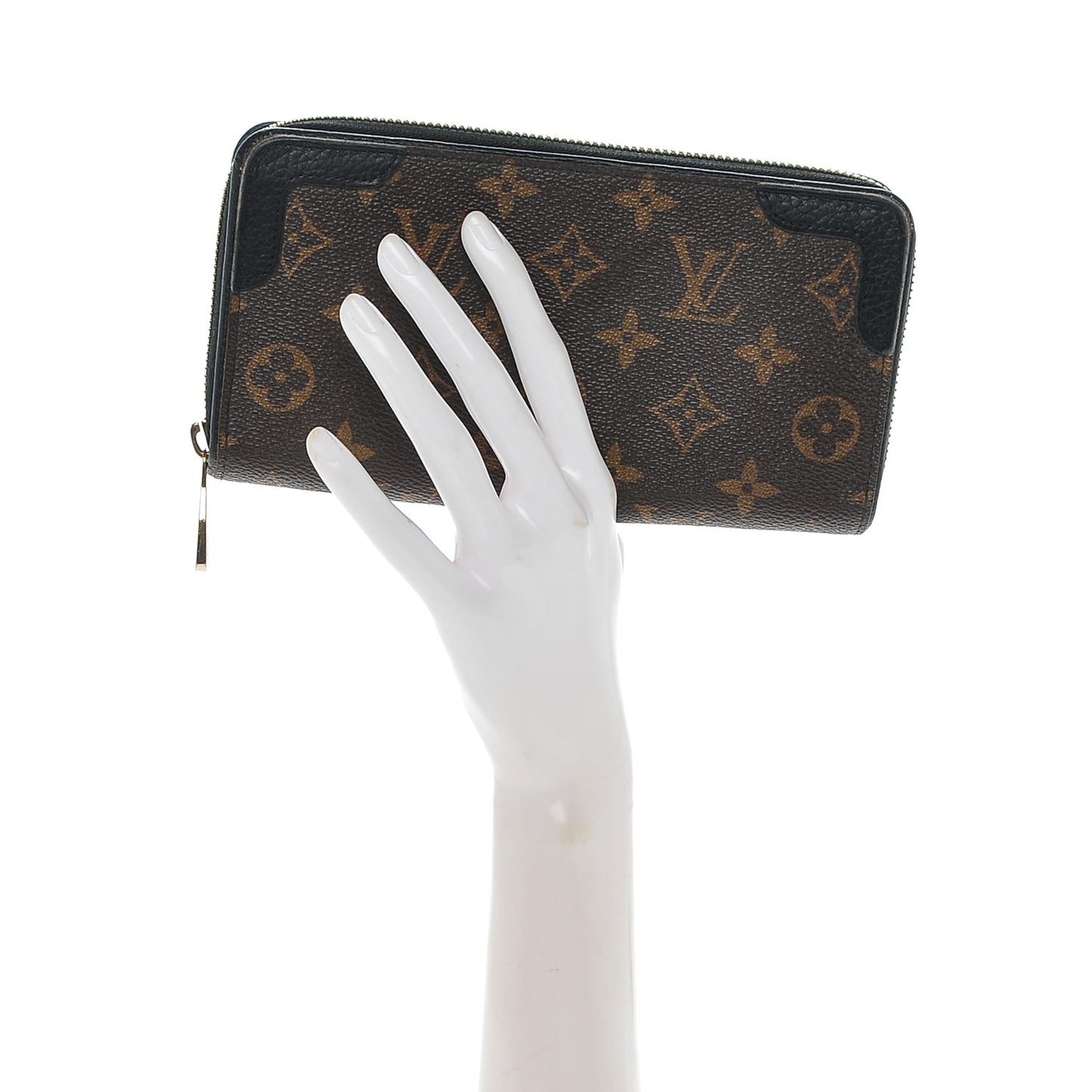 Monogram Zippy Retiro Wallet Black