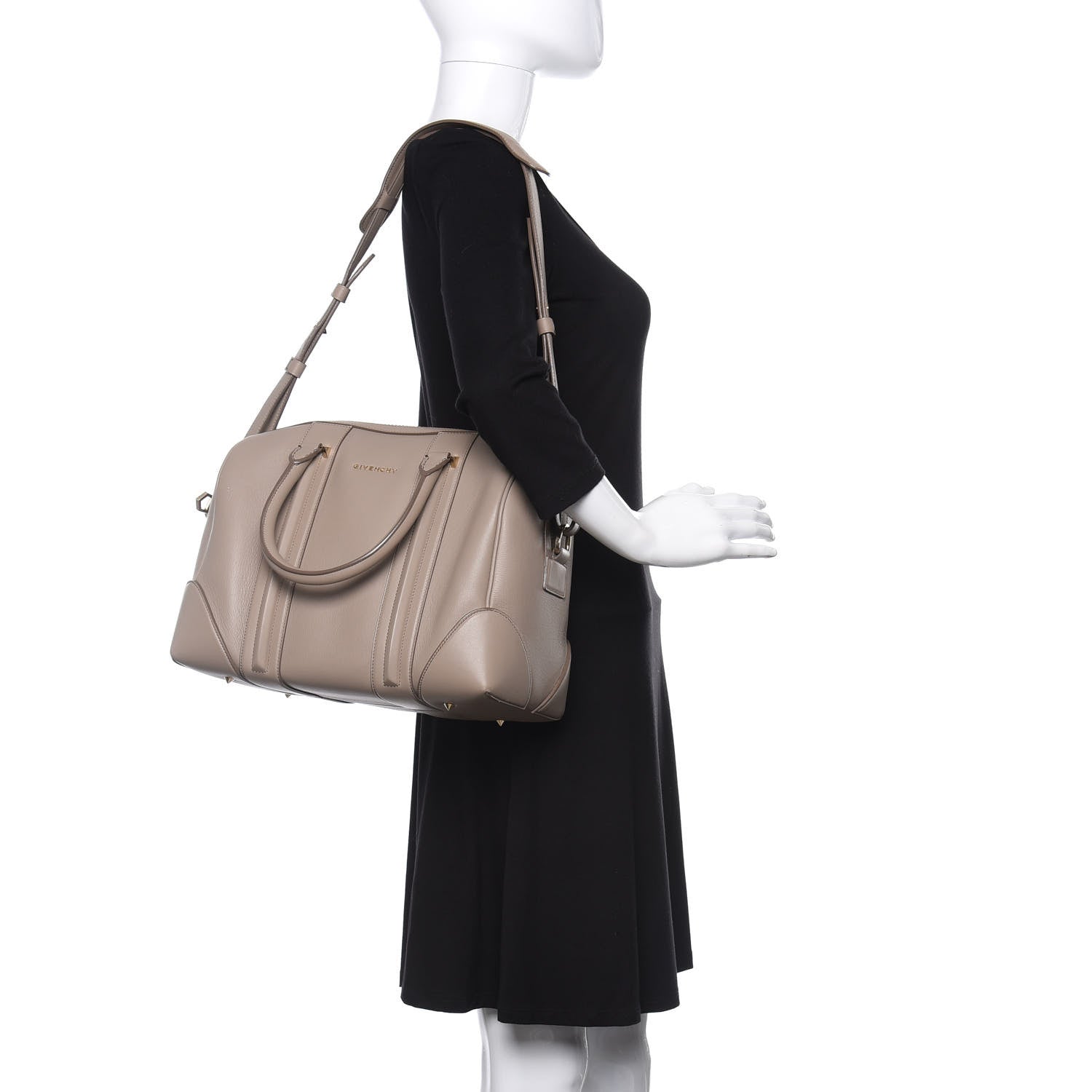 Givenchy Calfskin Medium Lucrezia Taupe 2 of 10