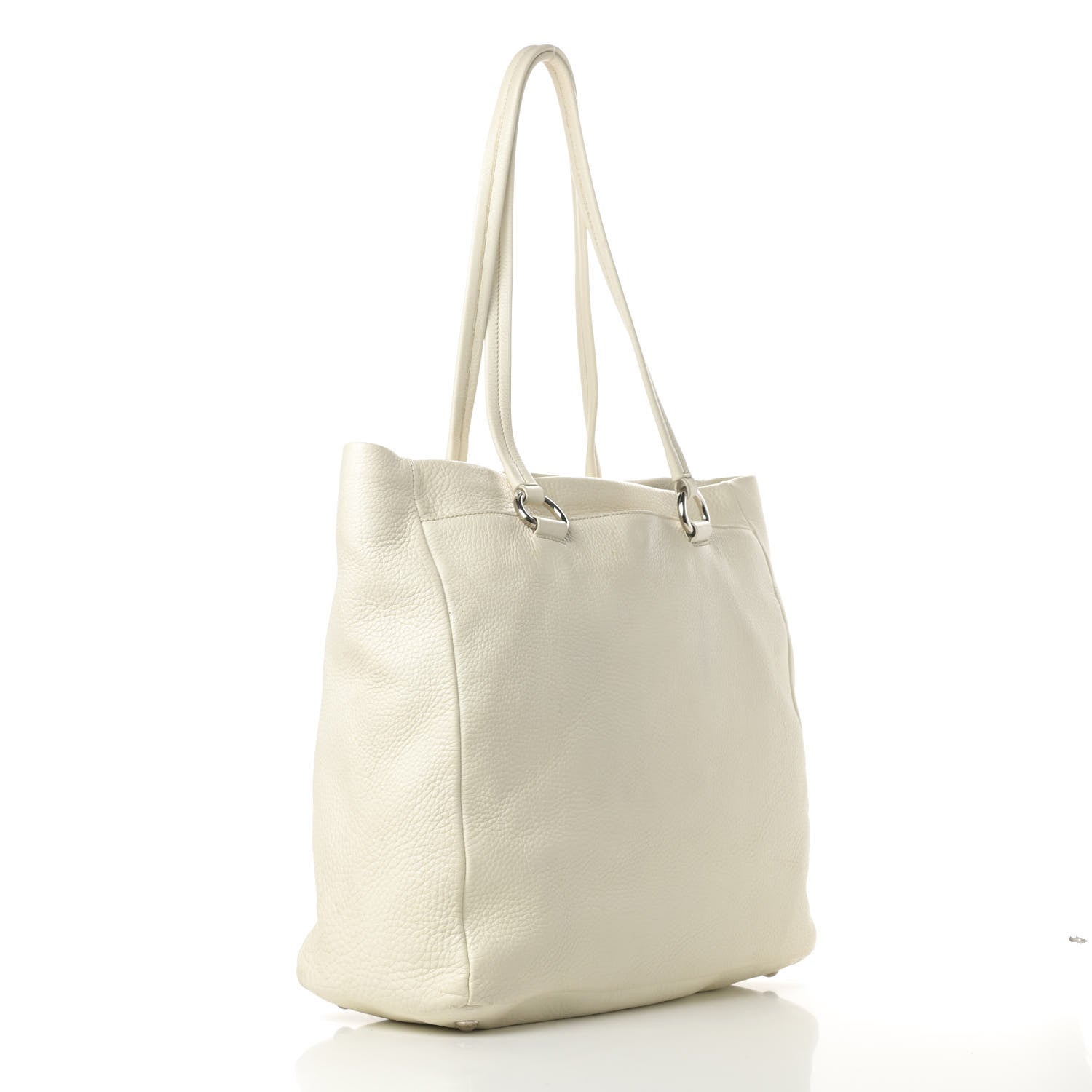 Prada Vitello Daino Tote Talco 3 of 15