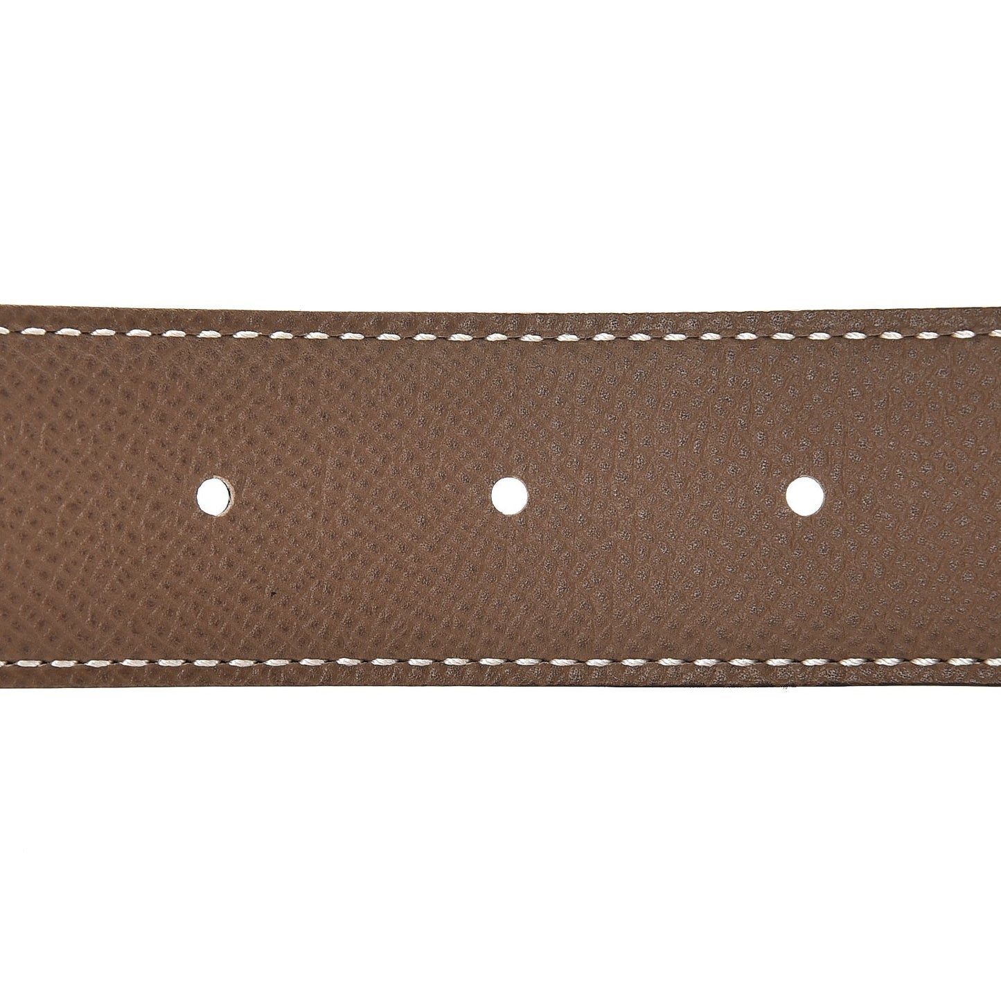 Swift Epsom 32mm Belt Strap 70 Black Etoupe