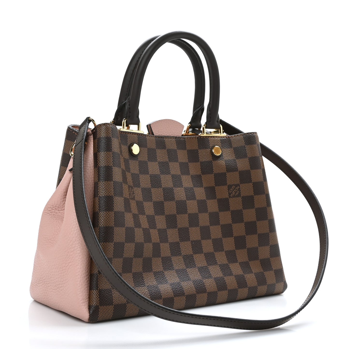Damier Ebene Cuir Taurillon Brittany Magnolia