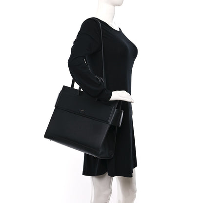 Givenchy Smooth Calfskin Medium Horizon Satchel Black 3 of 8