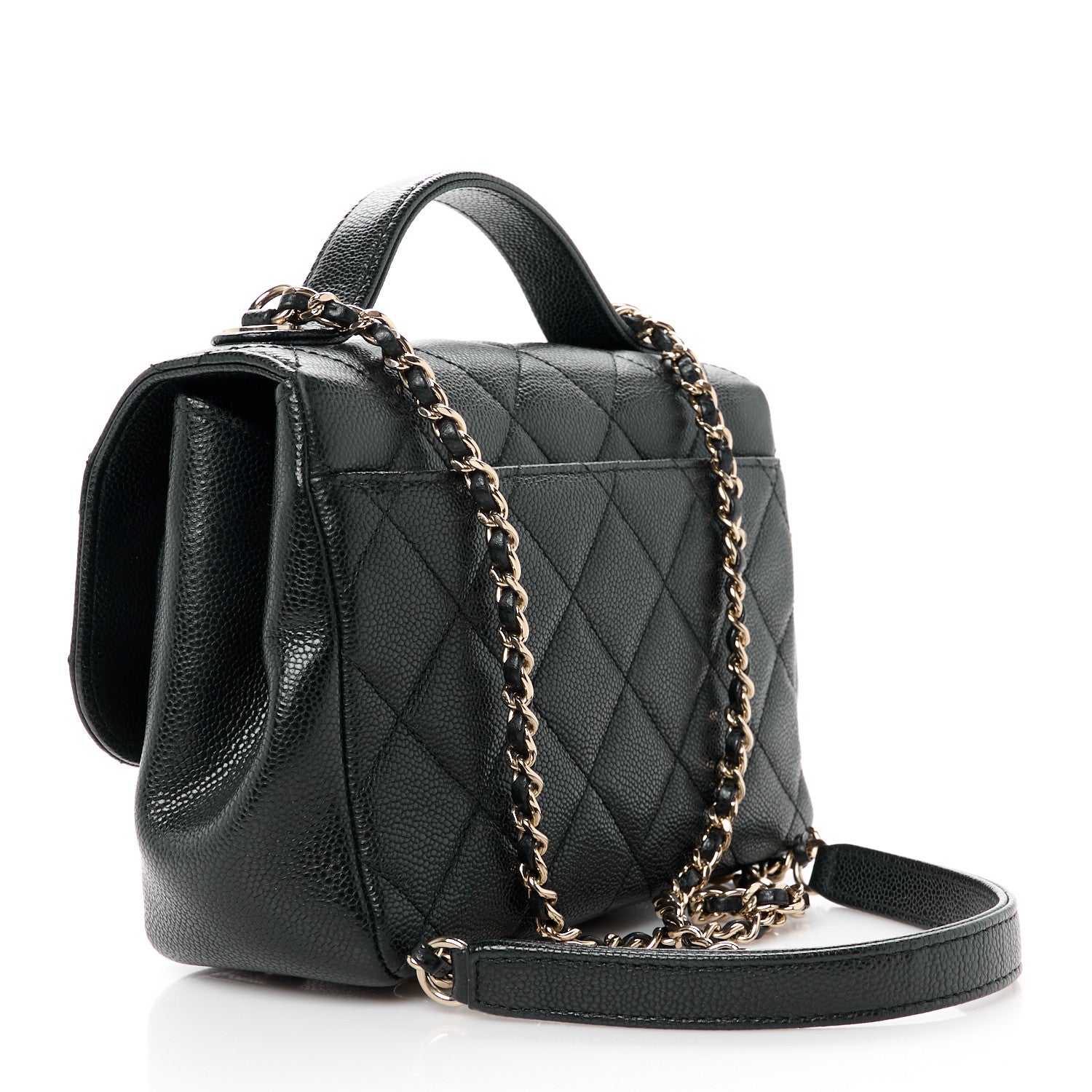 Chanel Caviar Quilted Mini Business Affinity Flap Black 3 of 12