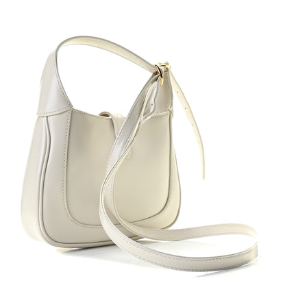 Gucci Boarded Dyana Lux Calfskin Mini Jackie 1961 Hobo Mystic White 3 of 9