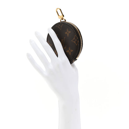 Louis Vuitton Monogram Multi Pochette Accessories Round Coin Purse 2 of 8