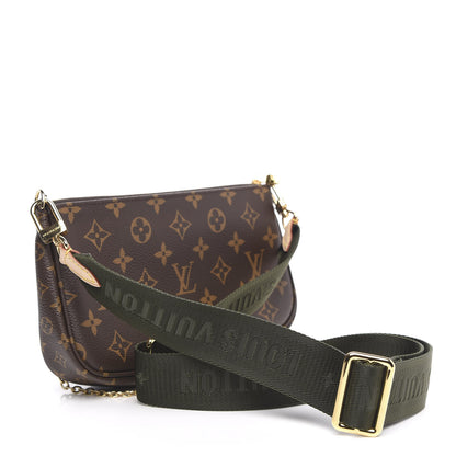 Louis Vuitton Monogram Multi Pochette Accessories Kaki 3 of 10