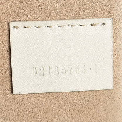 Chloe Calfskin Quilted Mini Drew Bijou Shoulder Bag Natural White 7 of 7