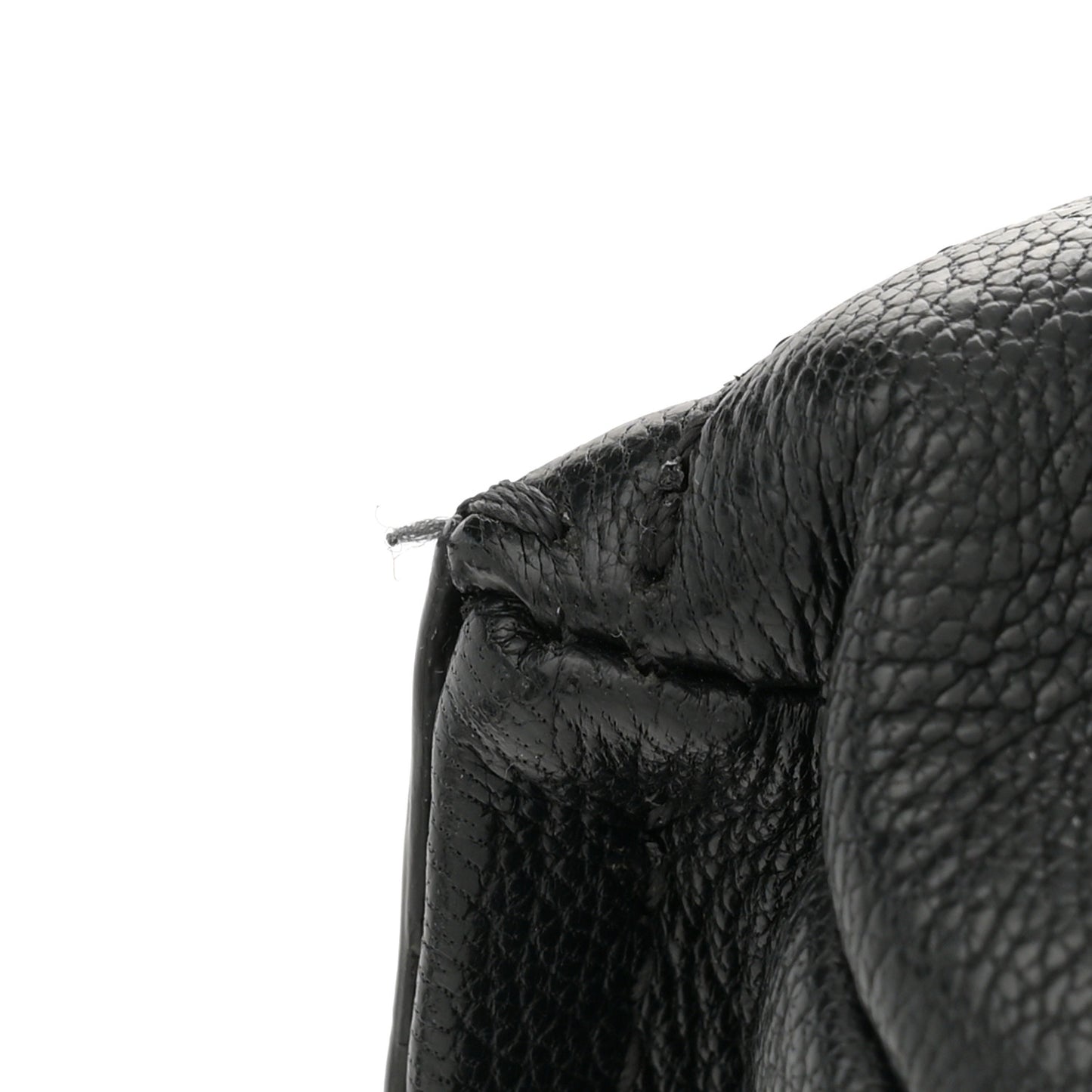 Sugar Goatskin Small Pandora Black