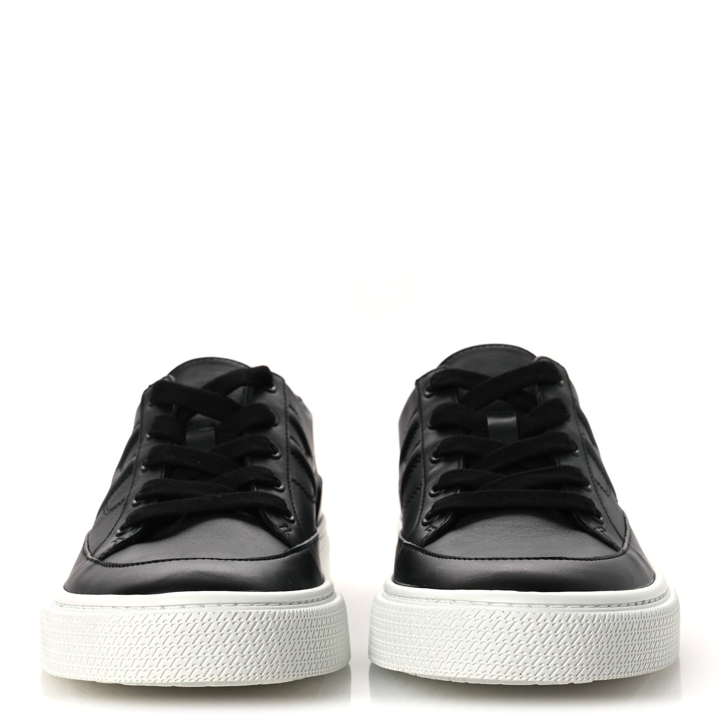 Calfskin Deep Sneakers 39 Black