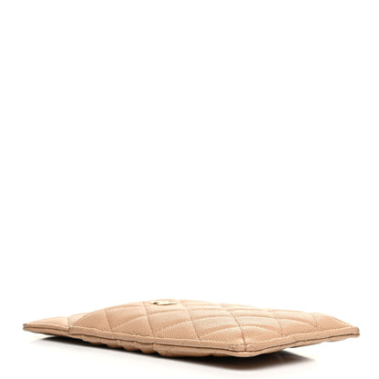 Chanel Caviar Quilted Classic iPhone Pouch Beige 4 of 10