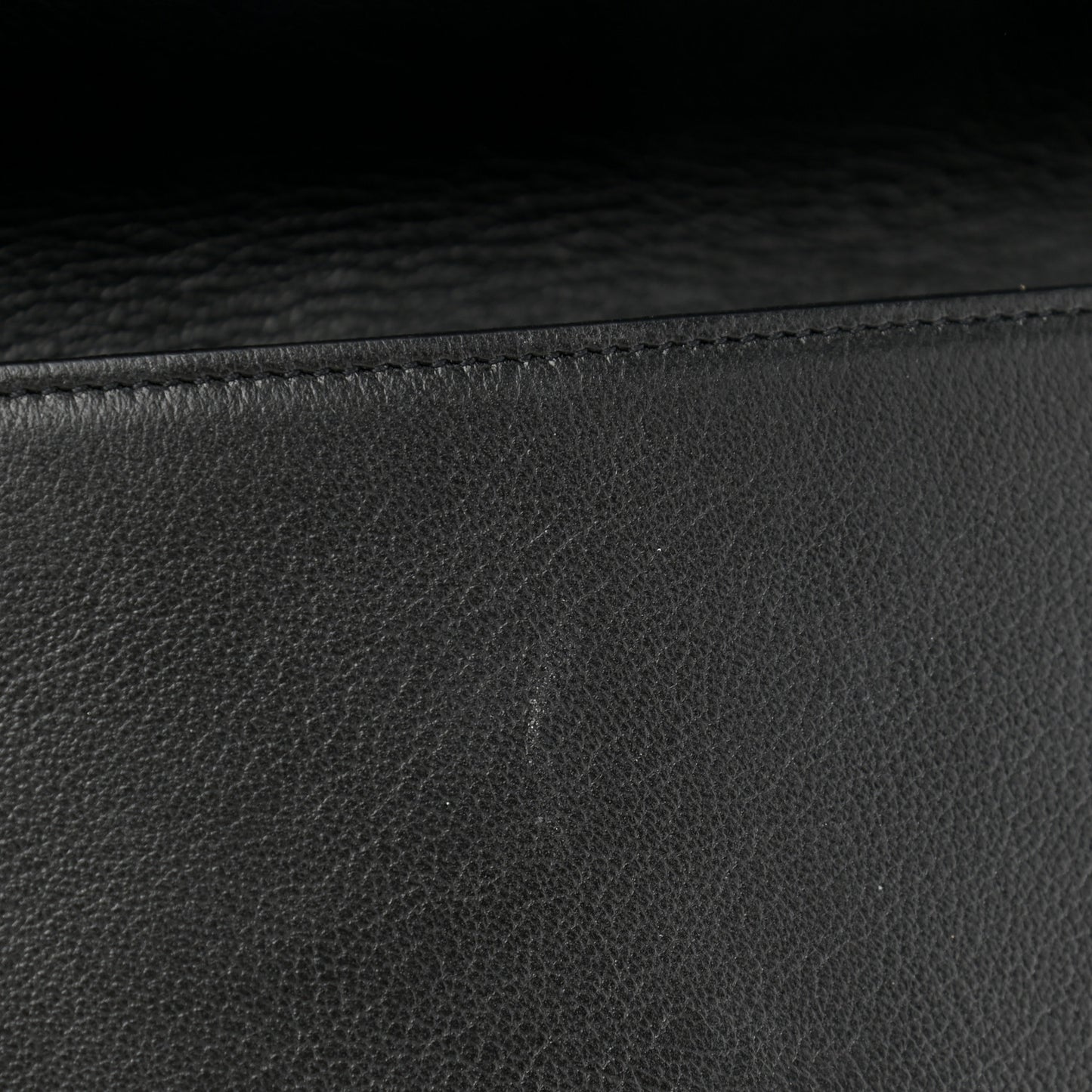 Calfskin Monogram Large Belle De Jour Clutch Black