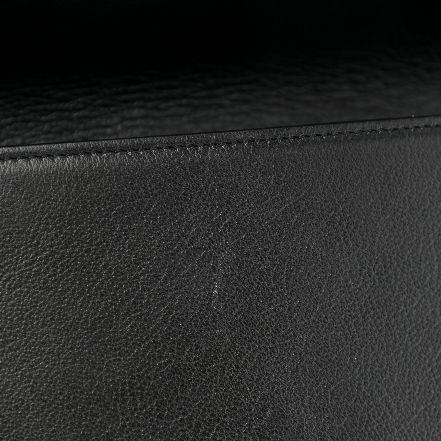 Saint Laurent Calfskin Monogram Large Belle De Jour Clutch Black 6 of 6
