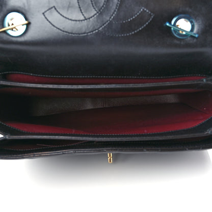 Chanel Lambskin Quilted Large Trendy CC Dual Handle Flap Bag Black 5 of 9