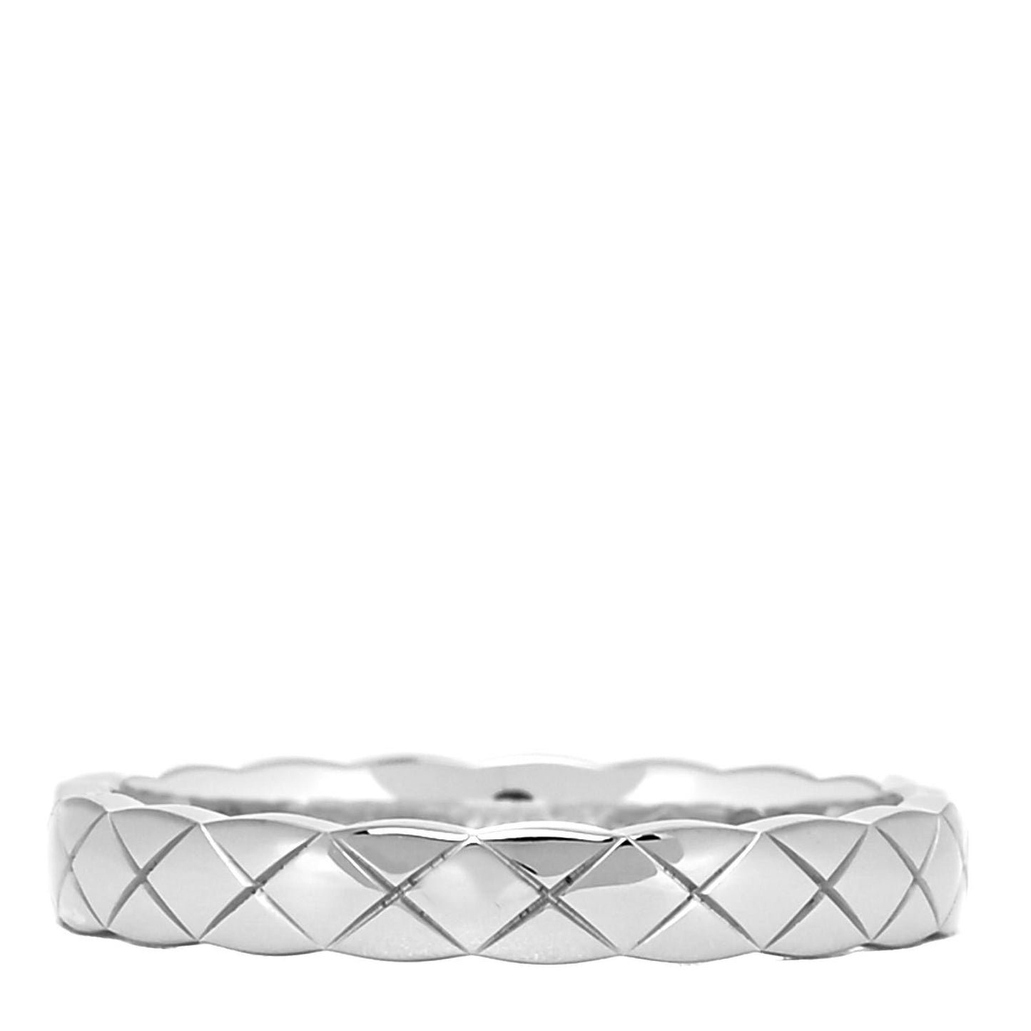 18K White Gold Mini Coco Crush Ring 56 7.5