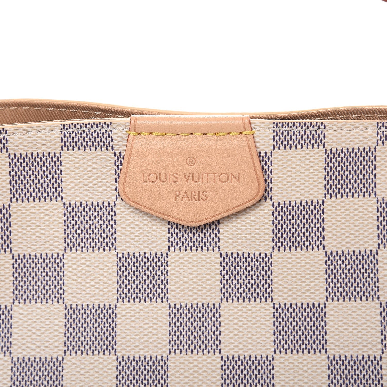 Louis Vuitton Damier Azur Graceful PM Beige 6 of 9