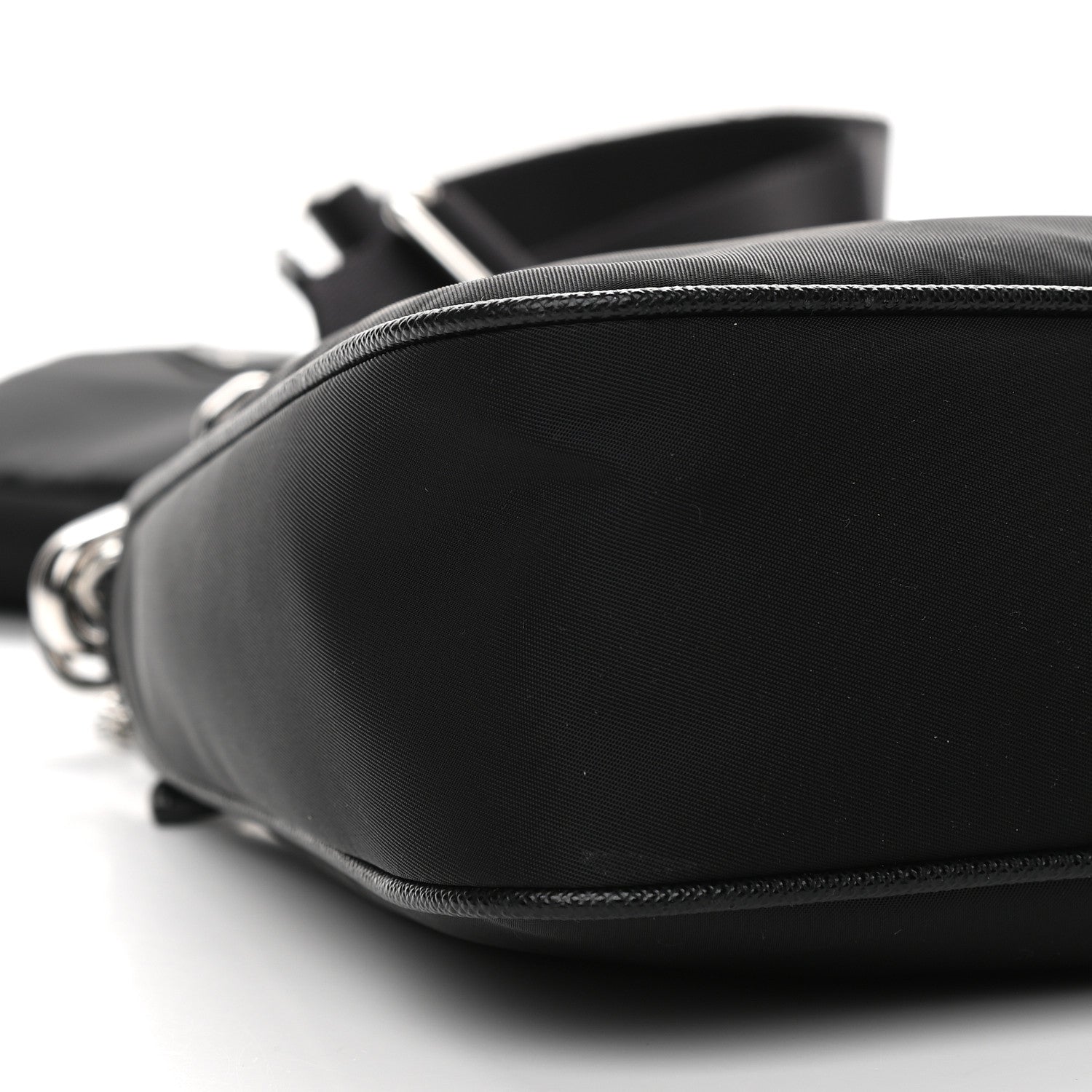 Prada Nylon Re-Edition 2005 Shoulder Bag Black 9 of 10