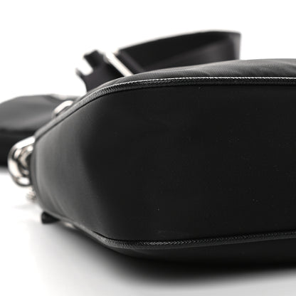 Prada Nylon Re-Edition 2005 Shoulder Bag Black 9 of 10