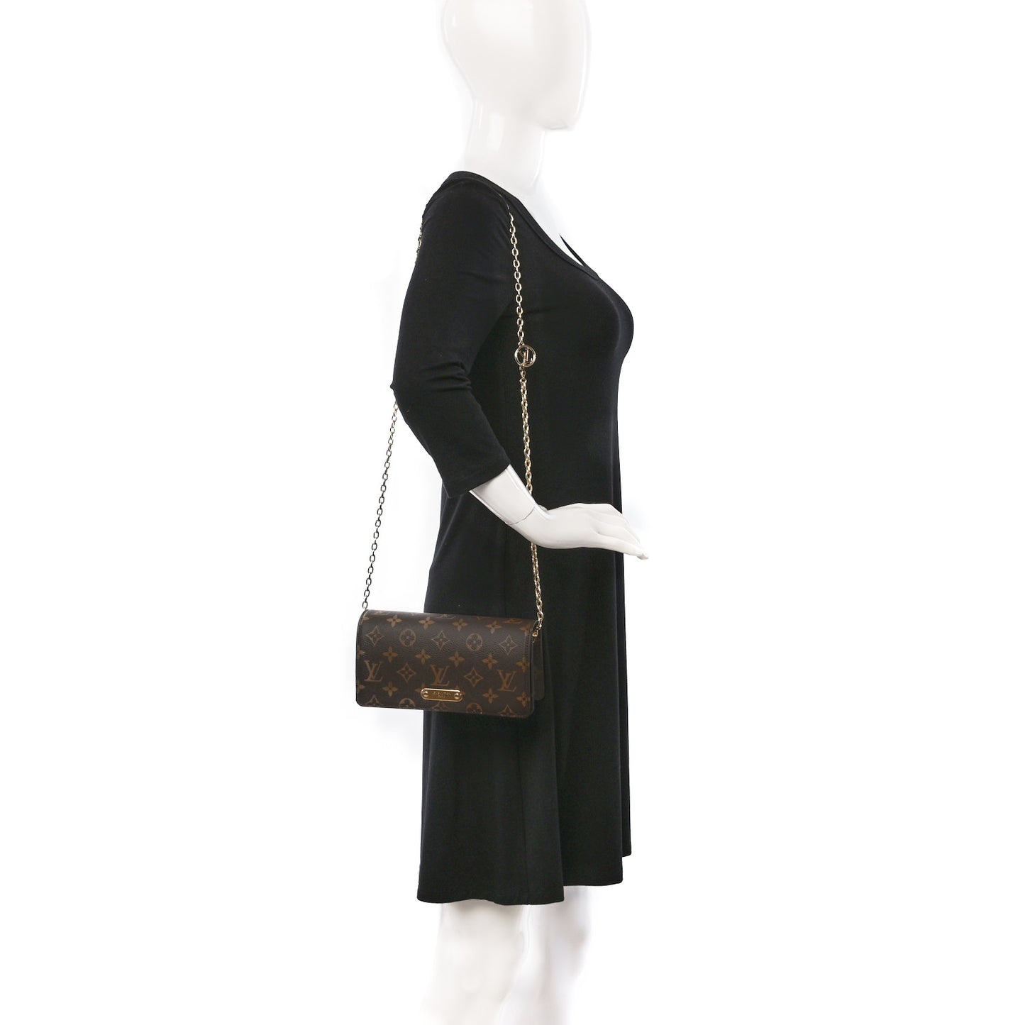 Monogram Lily Wallet On Chain