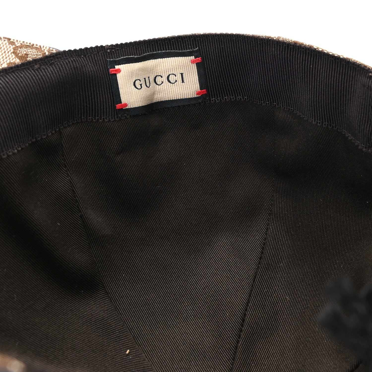 Gucci Monogram Web Baseball Hat M Beige Cocoa 8 of 9