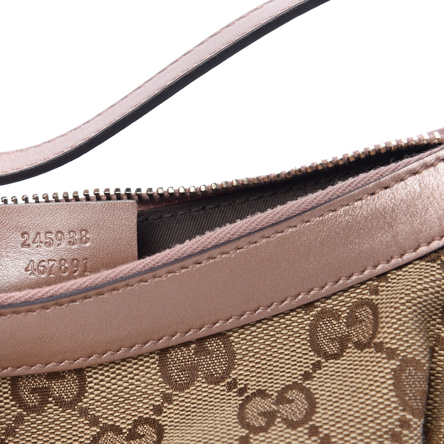 Gucci Monogram Lovely Heart Cosmetic Case Light Pink 9 of 10