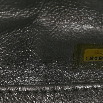 Chanel Glazed Calfskin Modern Chain Tote Black 7 of 10