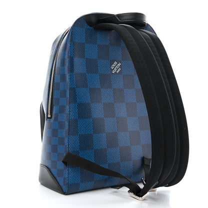 Louis Vuitton Damier Graphite 3D Campus Backpack Navy 3 of 11