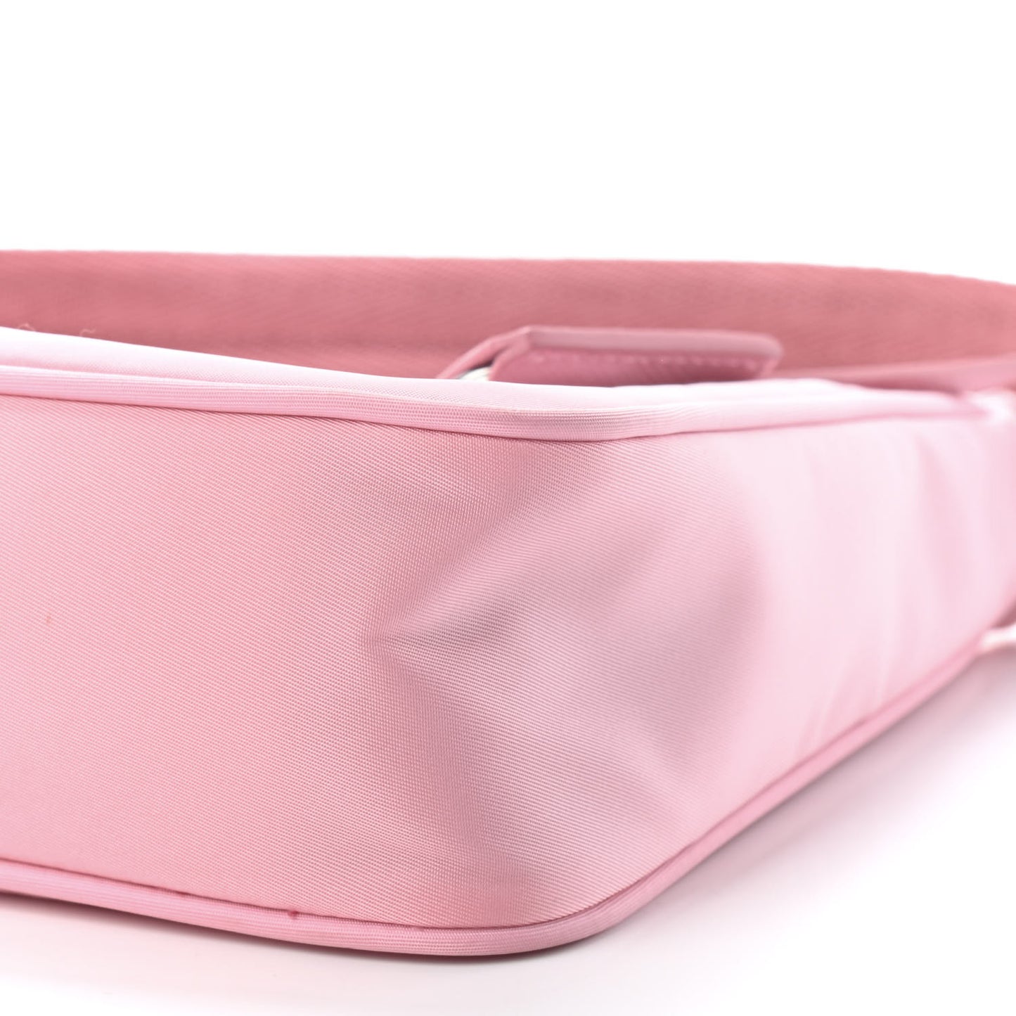 Tessuto Nylon Saffiano Mini Re-Edition 2000 Bag Rosa