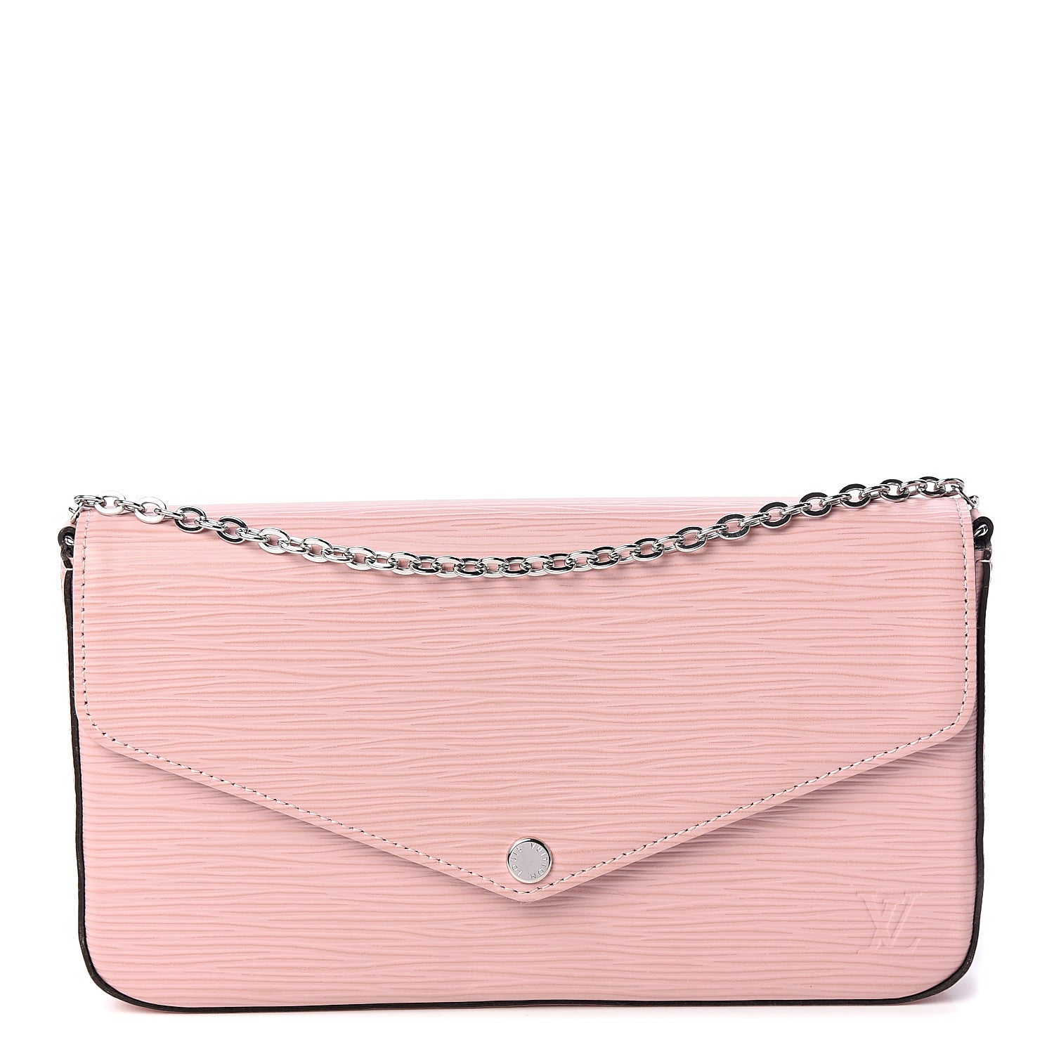 Louis Vuitton Epi Pochette Felicie Rose Ballerine 1 of 9