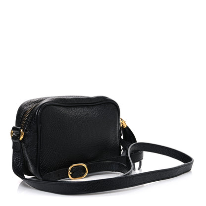 Gucci Pebbled Calfskin Small Soho Disco Bag Black 3 of 11