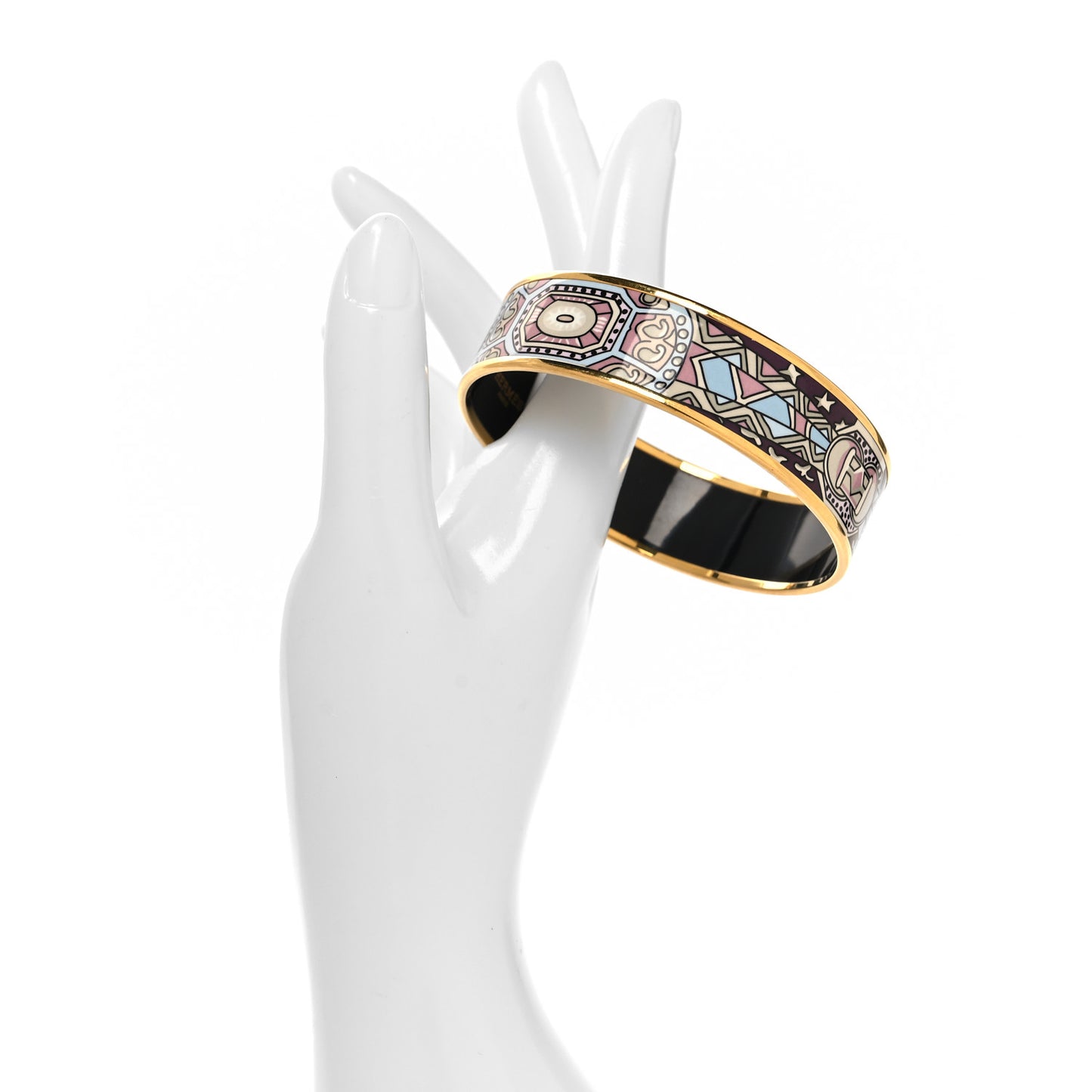 Enamel Printed Wide Bracelet 70