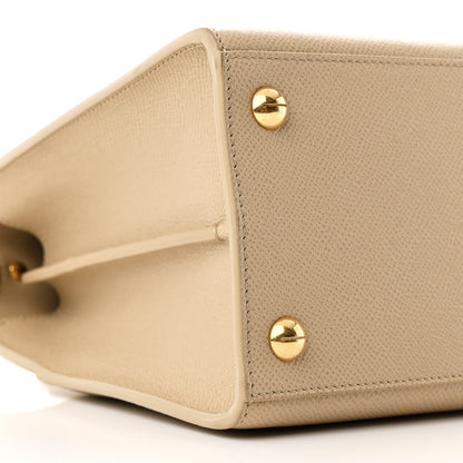 Christian Dior Grained Calfskin Medium St. Honore Tote Beige 9 of 10