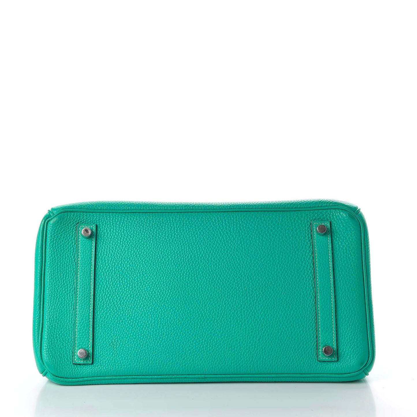 Togo Birkin 35 Bleu Paon