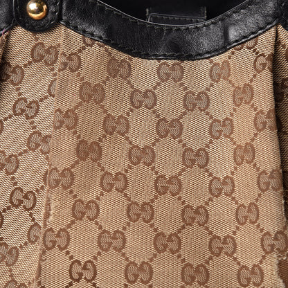 Gucci Monogram Medium Sukey Tote Dark Brown 19 of 20