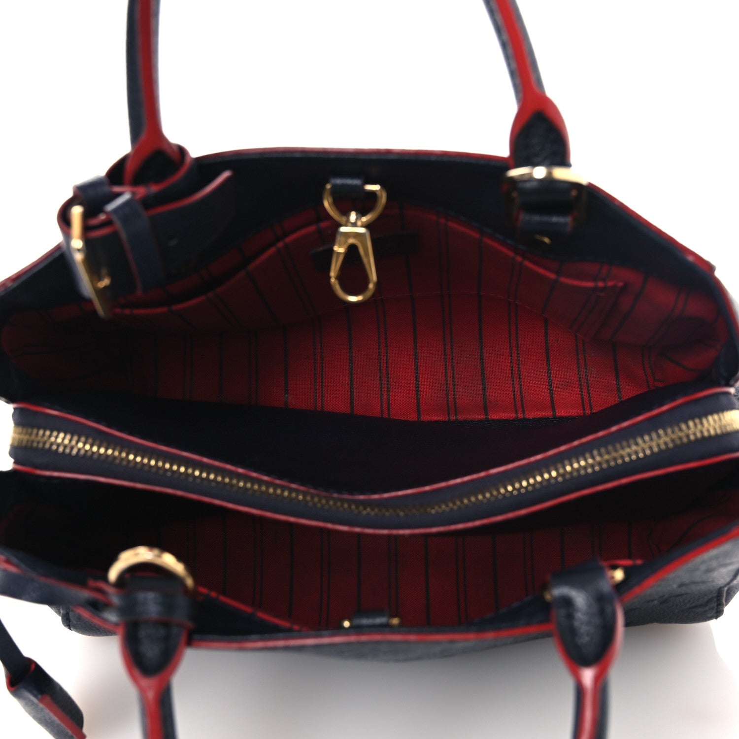 Louis Vuitton Empreinte Montaigne BB Marine Rouge 5 of 15