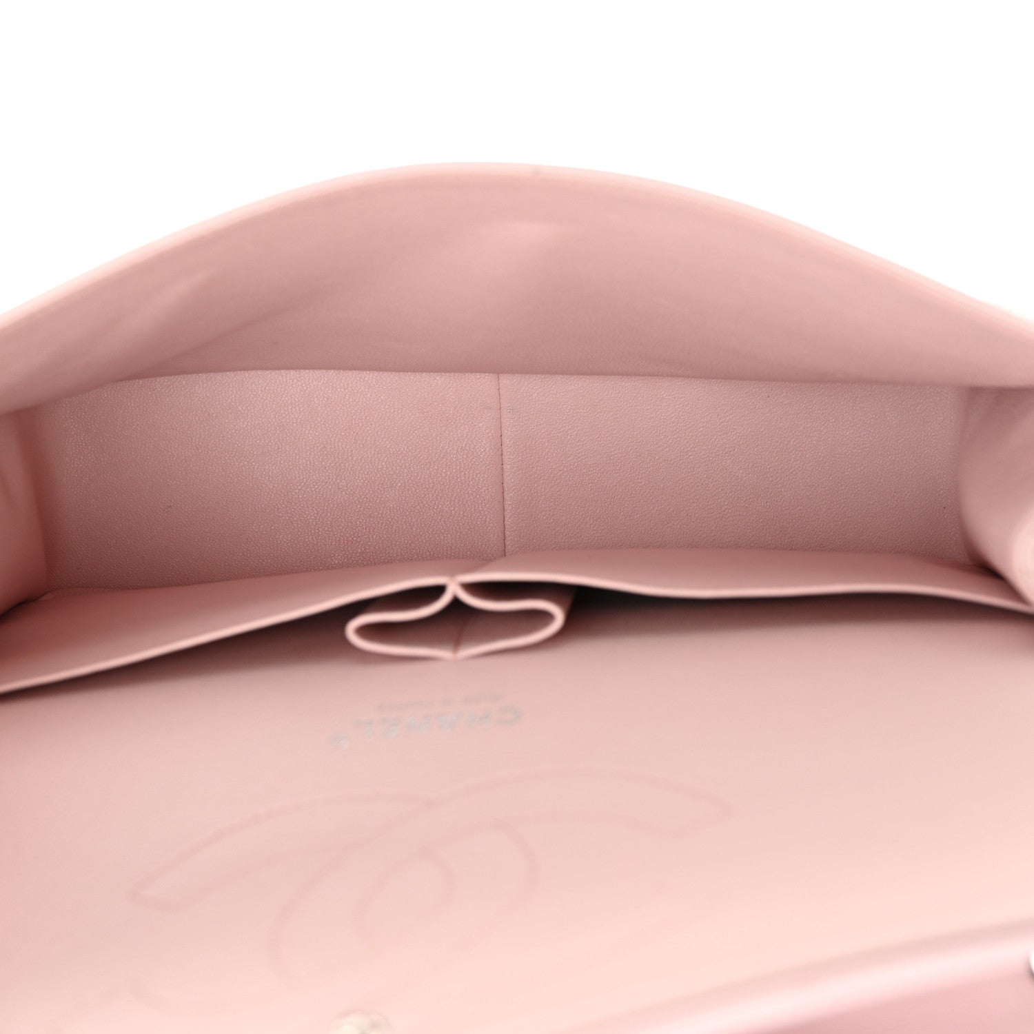 Chanel Lambskin Quilted Jumbo Double Flap Light Pink 5 of 18