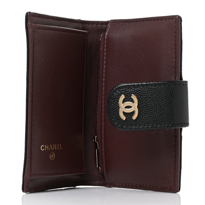 Chanel Caviar Quilted Small Classic Wallet Black 5 of 9