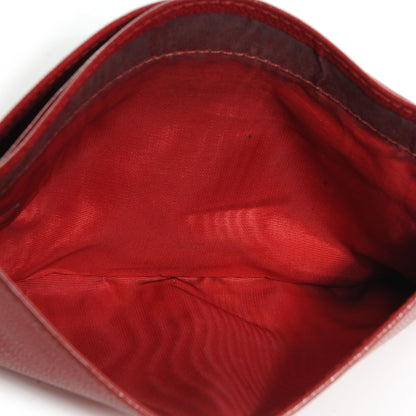 Chanel Chèvre Card Holder Red 9 of 9