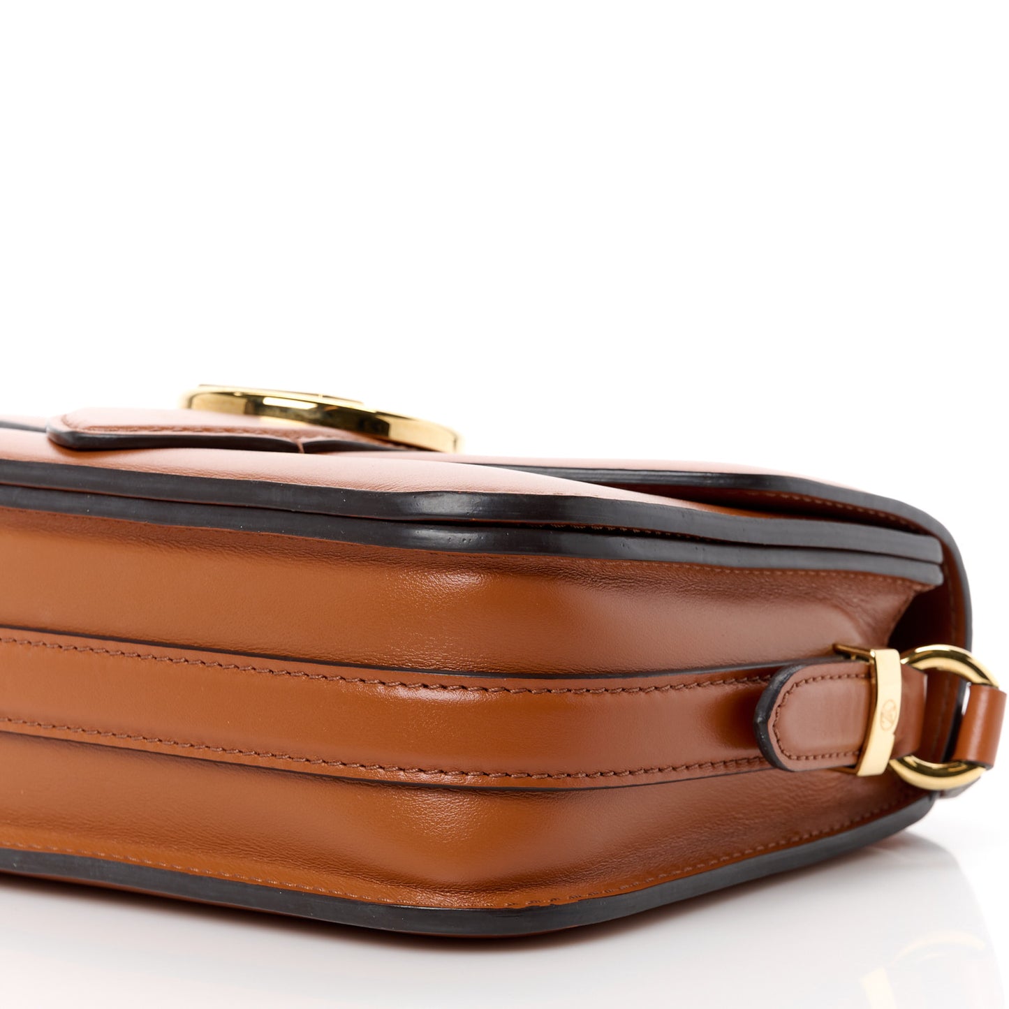 Smooth Calfskin LV Pont 9 Golden Siena