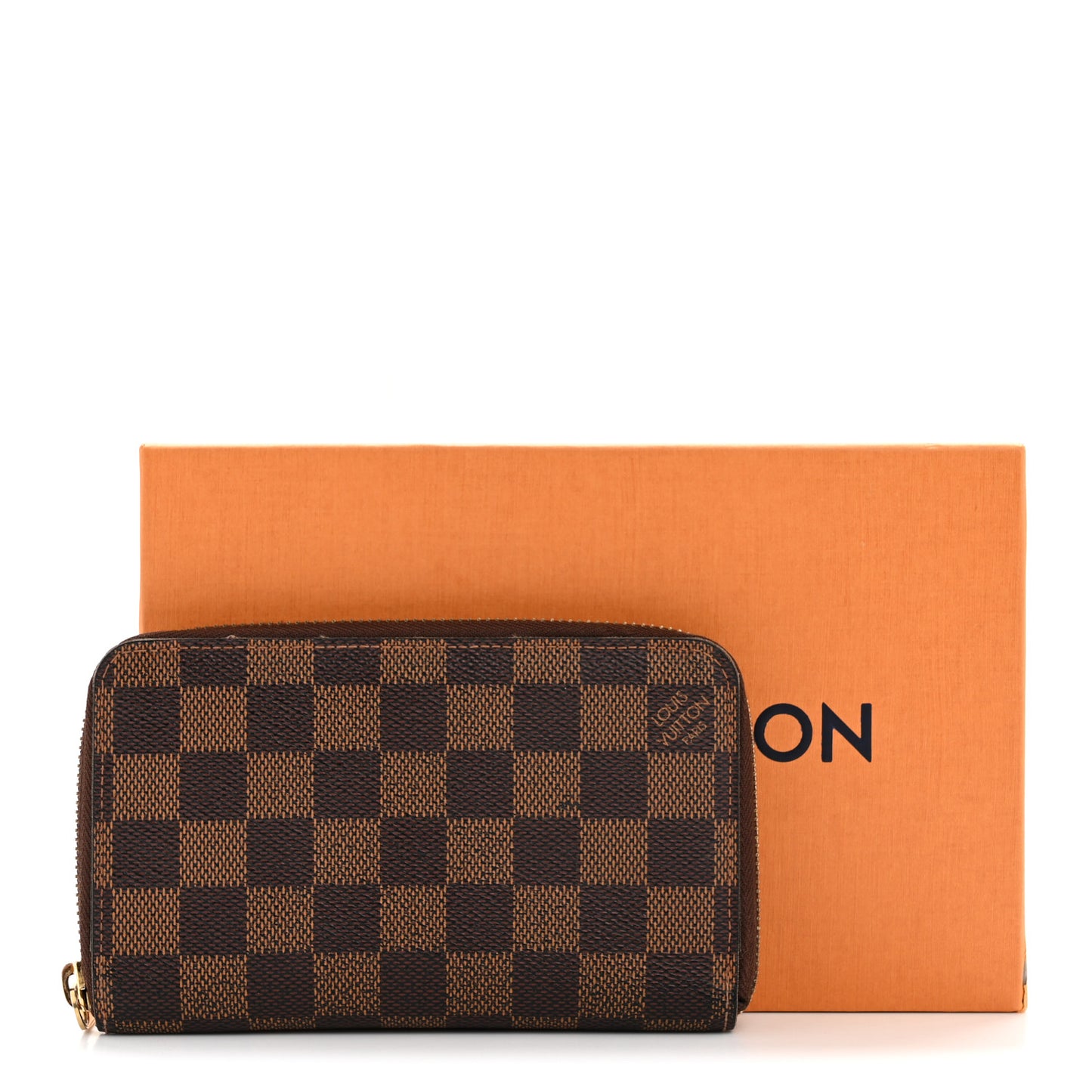 Damier Ebene Zippy Compact Wallet