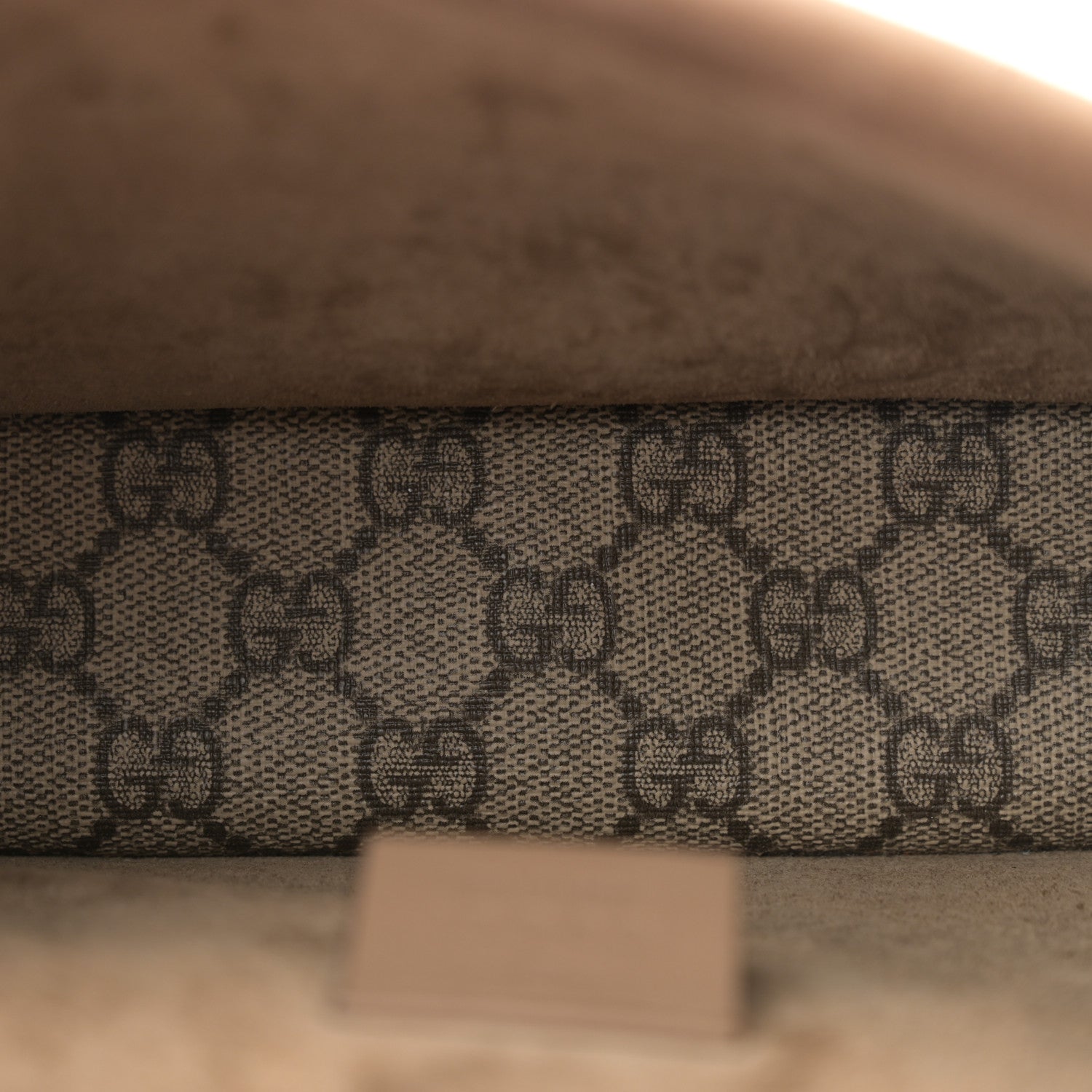 Gucci GG Supreme Monogram Mini Dionysus Shoulder Bag Taupe 5 of 15